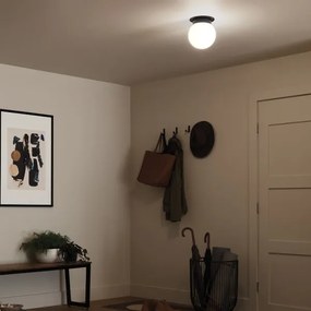 Kichler KL-ALBERS-F-G-BK Mennyezeti lámpatest ALBERS 1xE27/40W/230V Ø20,3 cm fekete