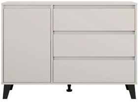 BOGAN 1D3S komód, kasmír