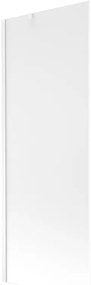 Mexen Next, kádparaván 1 szárny 70 x 150 cm, fix szárny, 6 mm mattüveg, fehér profil, 895-070-000-00-30-20