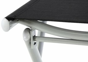 Kerti szék sámli GARTHEN - fekete