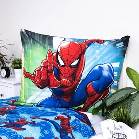 Egyszemélyes pamut gyerek ágyneműhuzat 140x200 cm Spider-man – Jerry Fabrics