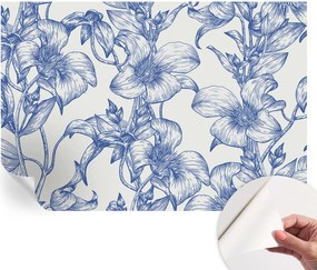 Design fali fotótapéta öntapadós virágos gallyak 152x104 cm