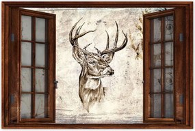 Poszterek 120x80 Szarvas agancsok