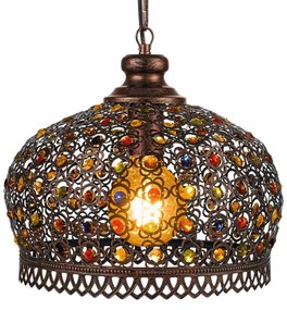 Eglo 49764 - Mennyezeti függesztékes lámpa JADIDA 1xE27/60W