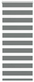 zebrafüggönnyel sötét szürke szövetszélesség 60,9 cm poliészter