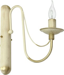 Aldex RÓŻA KREMOWA 397C9 Fali lámpa 1x40W/E14