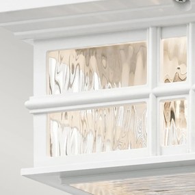 Elstead Lighting BEACON SQUARE KL-BEACON-SQUARE-F-WHT Süllyesztett mennyezeti lámpa 2x60W/E27 IP44
