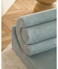 Mentazöld kordbársony gyerek fotel Flipster – Wigiwama