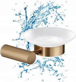 Cersanit Zen szálcsiszolt réz fali szappantartó S951-895