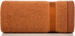 Abbie törölköző 50x90 narancssárga 500 g/m2 pamut frottír