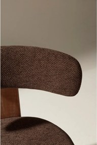 Barna kárpitozott étkezőszék szett 2 db-os Nadia – MOME