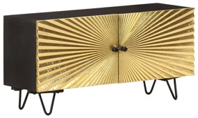 tömör mangófa TV-szekrény 90 x 30 x 45 cm