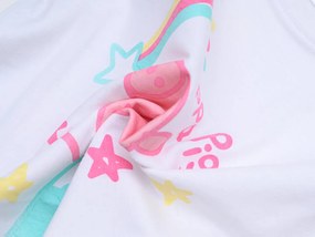 PEPPA MALAC gyerek póló 2 db világos rózsaszín/fehér - különböző méretekben Méret: 110 - 116