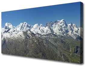 Canvas kép Snow Mountain Landscape 120x60 cm