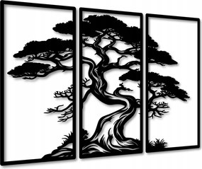 Vászonkép Áttört Fa 120x80 cm Nappali Képek Falikép Dekoráció