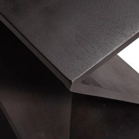 Akácfa tárolóasztal 41x41 cm Ikem – WOOOD