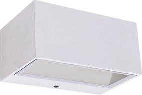 LUTEC 5189102032 GEMINI Modern Kültéri Fali Lámpa Fehér LED IP44