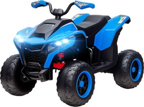AIYAPLAY Elektromos Quad Gyermekeknek 12V Elektromos Gyerek Quad 2 Motorral, 3-6km/h Sebességgel, Felfüggesztéssel, LED Fénnyel, USB-val és Zenével 3-