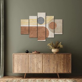 Kép - Modern kollázs (150x105 cm)