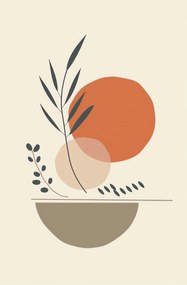 Poszter 56,6x86,4cm Föld és növények