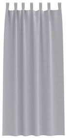 Függönyök függönyökkel 2 pcs Fém szürke 225x140cm Poliészter