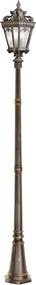 Kichler TOURNAI KL-TOURNAI-5XL Utcai lámpa 3x60W/E14 IP44