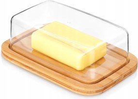 Bambusz vajtartó Konyhai vajtároló tartály