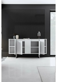 Luxe White and Silver szekrény