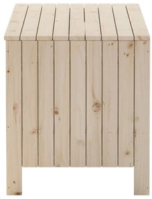 RANA tömör fenyőfa tárolóláda fedéllel 100 x 49 x 54 cm