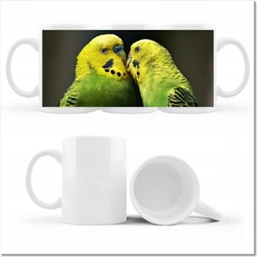 Fotó bögre Szerelmes papagájok