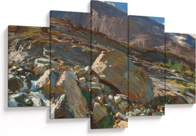 Kép - John Singer Sargent, Simplon Pass, reprodukciók (150x105 cm)