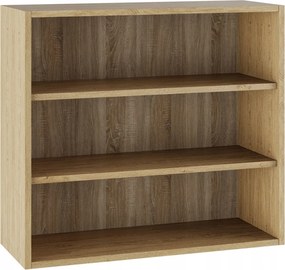 Tölgyfa korpusz kő felső konyhaszekrény 80/72 tartozékokkal