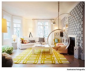 Függesztett hintafotel Belgica 1 (transzparens + arany + rózsaszín) . 1116276