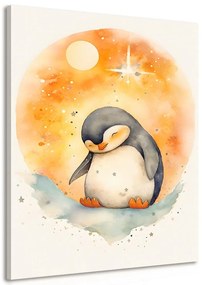 Kép álmodozó pingvin