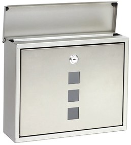 Postaláda BK 209, rozsdamentes acél