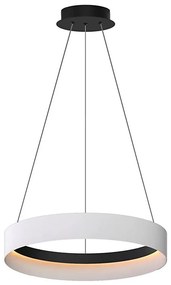 LED Csillár zsinóron ORBITA LED/52W/230V fehér/fekete