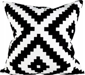 Ágyneműhuzat 40x40 fekete fehér Pixel