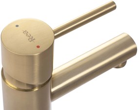 Fürdőszobai csaptelep Rea Tess Brush Gold