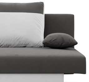 Sony kanapé, szövet anyag, bonell töltet, szürke - fehér