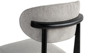 Lionte Grey and Black étkezőszék szett, 2 db