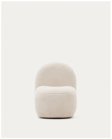 Fehér buklé gyerek fotel Bucky – Kave Home