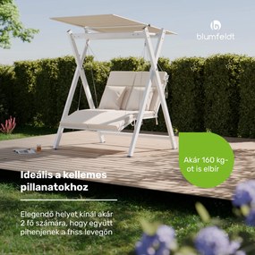 FlexiSwing hollywoodi hinta 2 üléses Állítható háttámla + napellenző, időjárásálló
