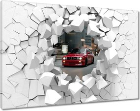 Vászonkép 90x60 Klasszikus Bmw M3 BeeMka