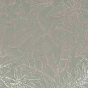 Zöld Lemosható Vinil Tapéta Fényes Levelek