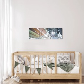 A Tower Bridge képe (órával) (90x30 cm)