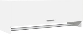 vidaXL fehér szerelt fa ruhásszekrény 100 x 32,5 x 35 cm