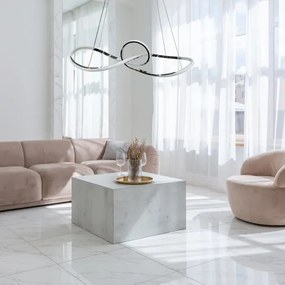 LED Csillár zsinóron MARCO LED/42W/230V fényezett króm