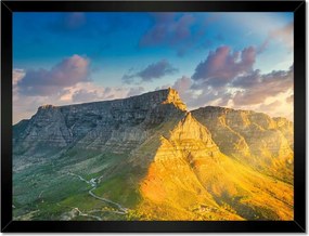 Poszterek keretben 40x30 Naplemente Hegyek Kilátás