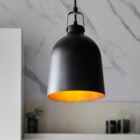 Endon modern függeszték lazenby fekete antik ón end98424