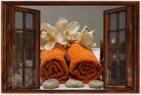 Poszterek 90x60 Orchidea Háztartási kövek